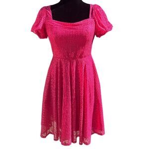 Wear Your Love Fuchsia Sequin Formal Dress Size 4